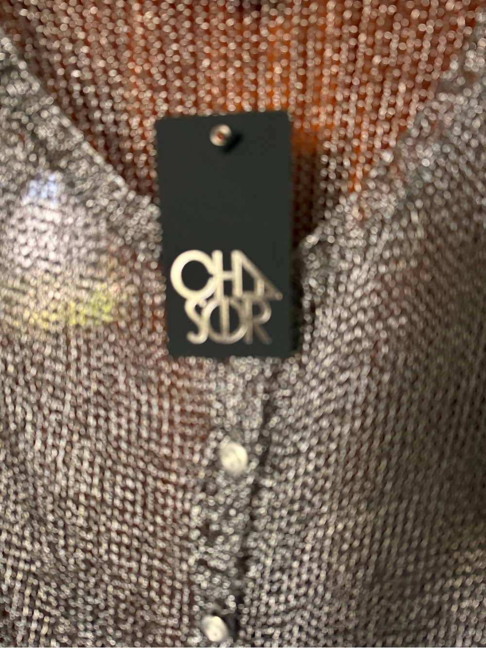Brand New with tags. Chaser cardigan. - Picture 6 of 8